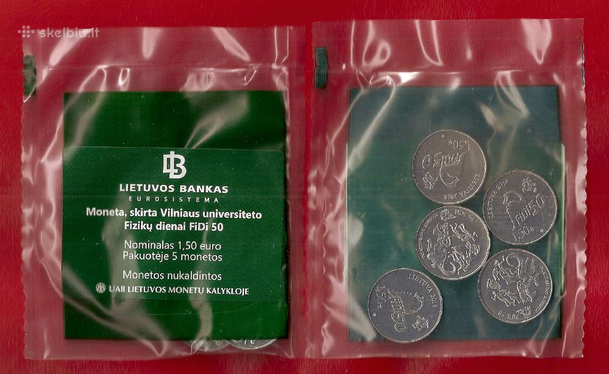 2018m.1.50eur Vilniaus universiteto Fizikų dienai