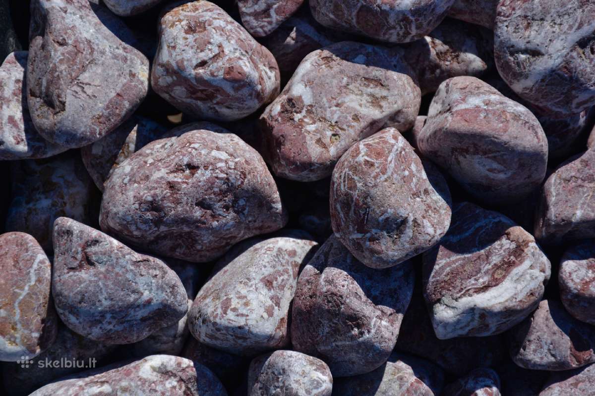 Dekoratyvinė skalda, gludinti akmenukai - nuotraukos Nr. 7