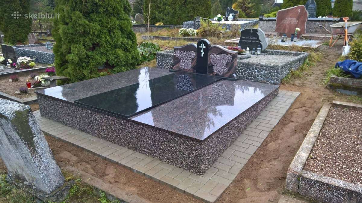 Antkapiniai Paminklai Kapų dengimas plokštėmis - nuotraukos Nr. 7