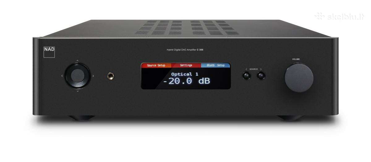 Nad C368 2x80w stereo stiprintuvas su Dac - nuotraukos Nr. 9