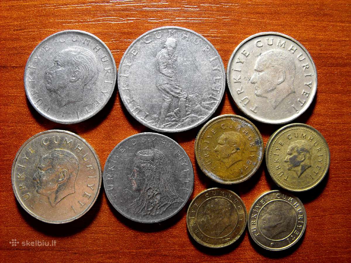 Turkija ,9 vnt,nuo 1966 m. - nuotraukos Nr. 2