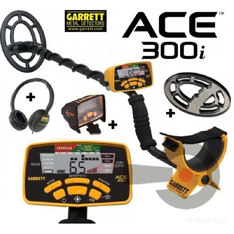 Garrett Ace 400i 10khz metalu detektorius - nuotraukos Nr. 5