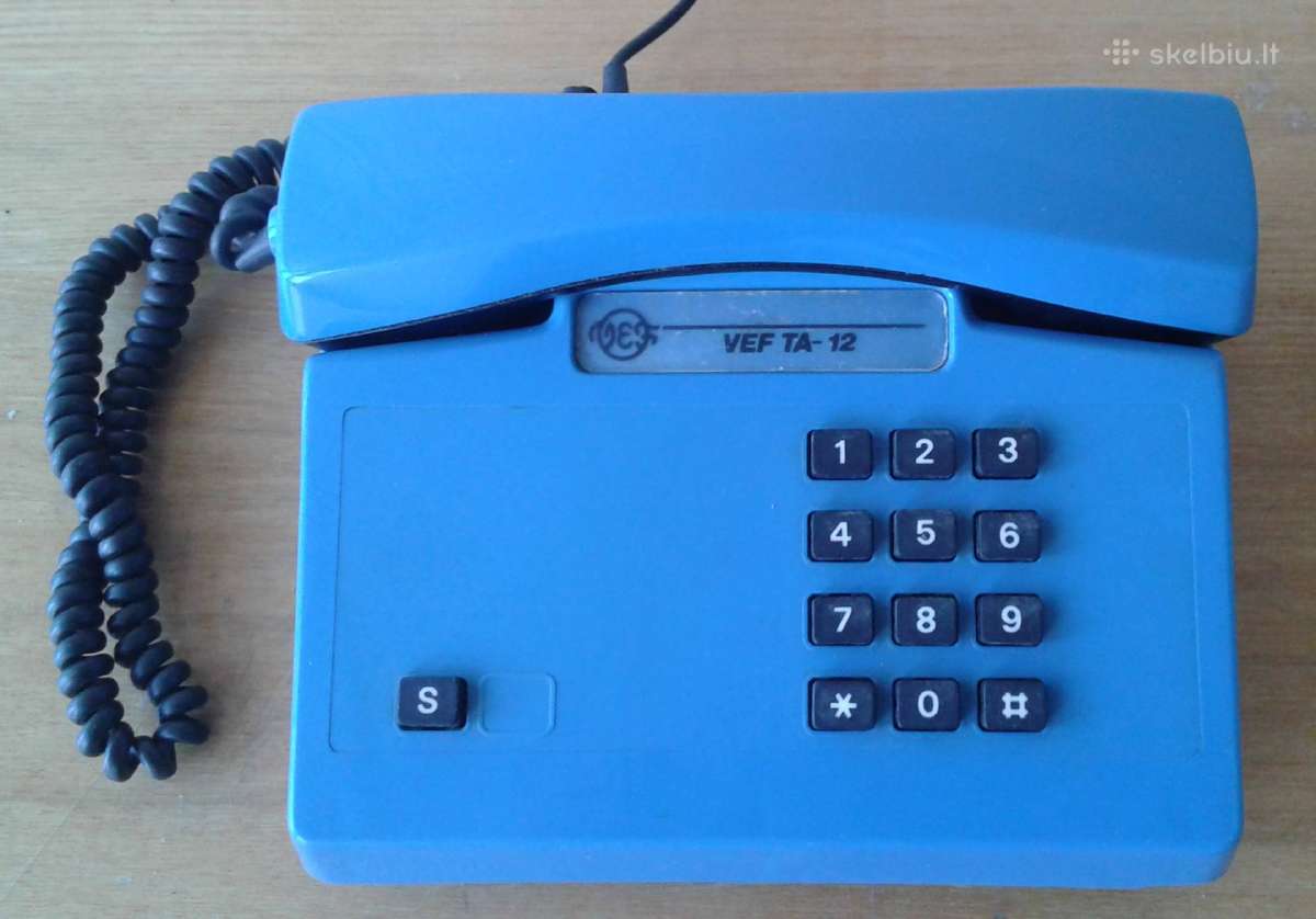 Telefonas Vef - nuotraukos Nr. 3