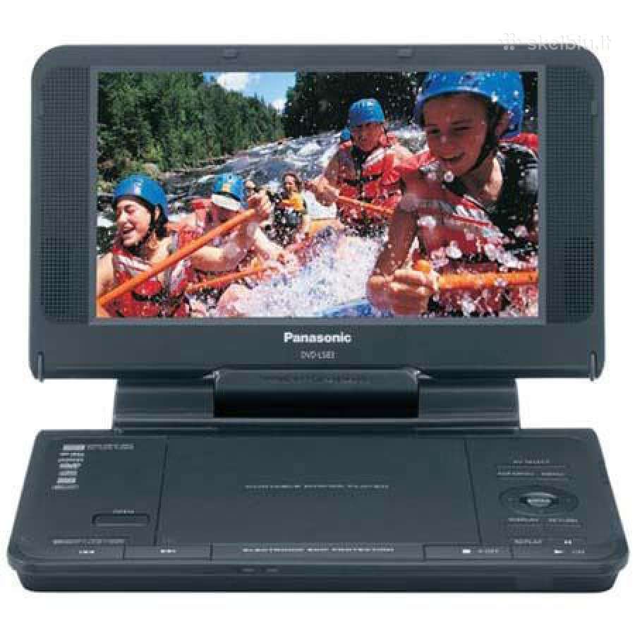 Nešiojamas Dvd grotuvas Panasonic Dvd-ls86 - nuotraukos Nr. 2