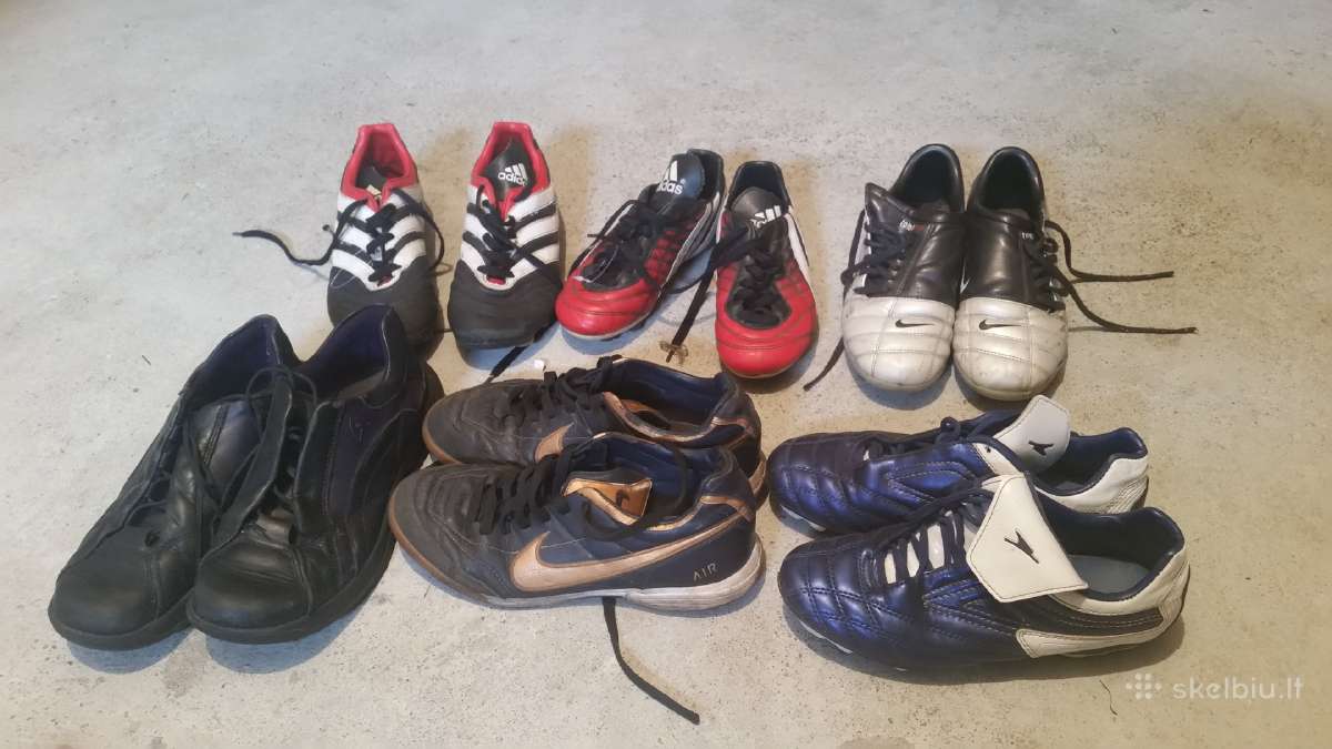 Bucai kedai futbolui Adidas Nike