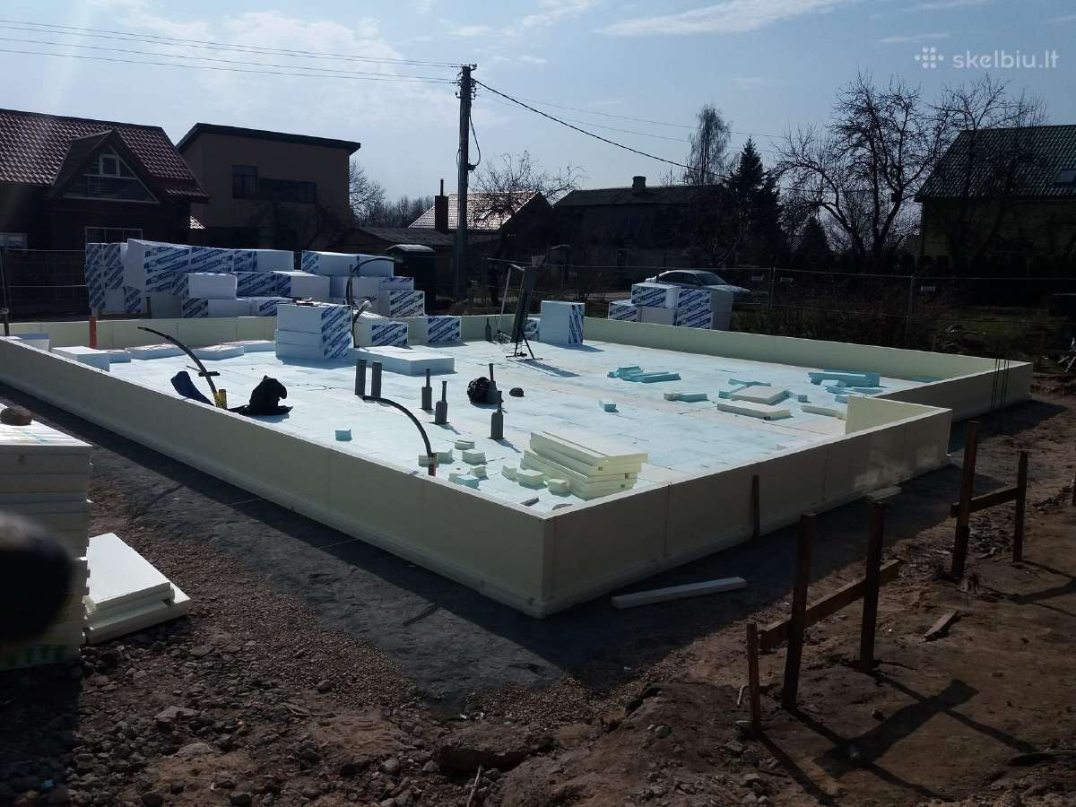 Plokštuminiai, visų tipų pamatai, baseinai - nuotraukos Nr. 7