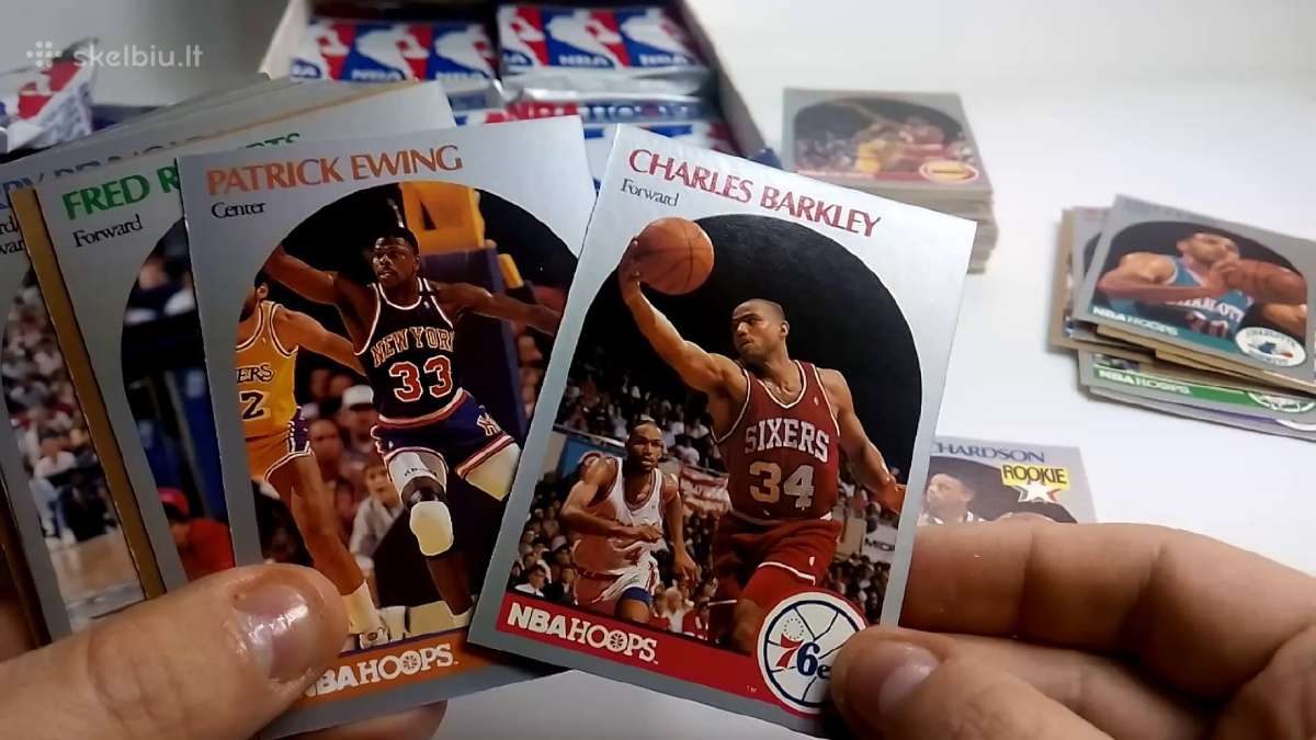 Nba kortelės Nba Hoops 90-91 sezonas