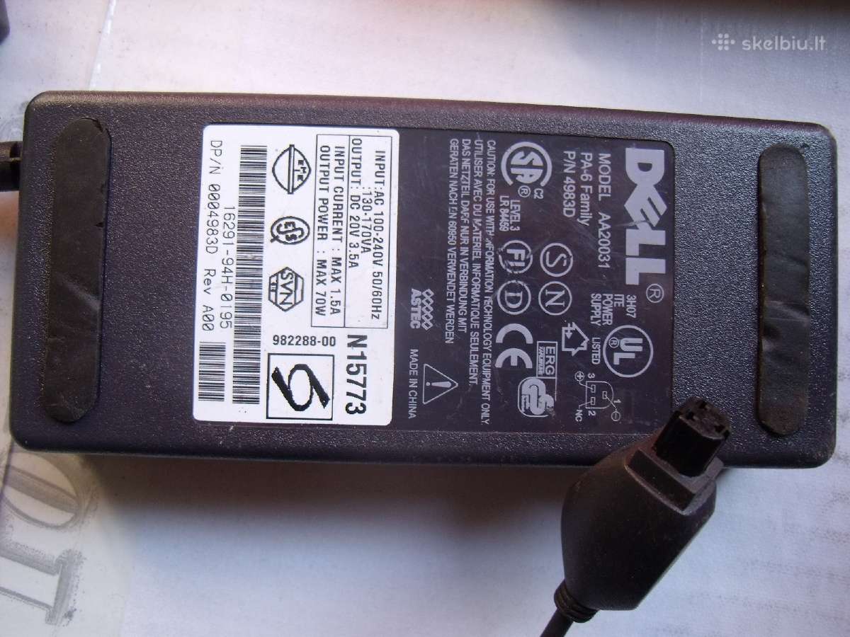 Originalus Lenovo Dell ,Hp , Asus, Acer pakrovejas - nuotraukos Nr. 3