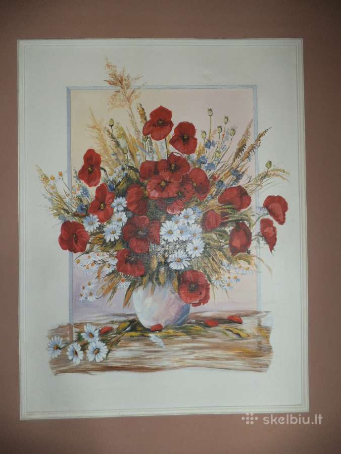 Paveikslas "Aguonos", 2001 m.