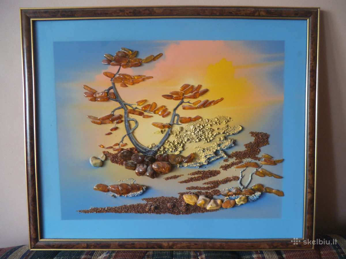 Paveikslas "Gintarai", 1996 m.