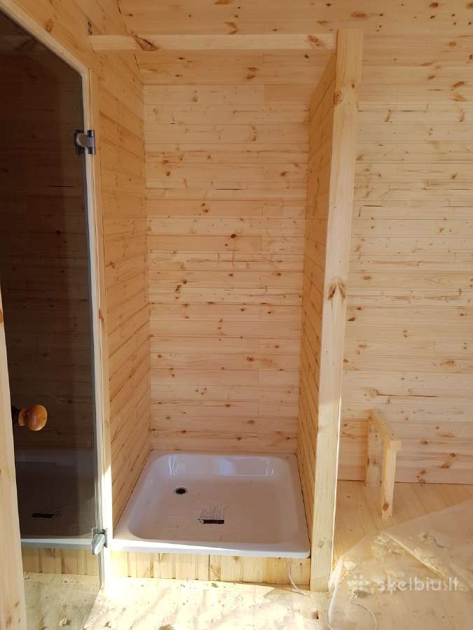 Pirtys nameliai pavėsinės medinis sandėliukas - nuotraukos Nr. 8