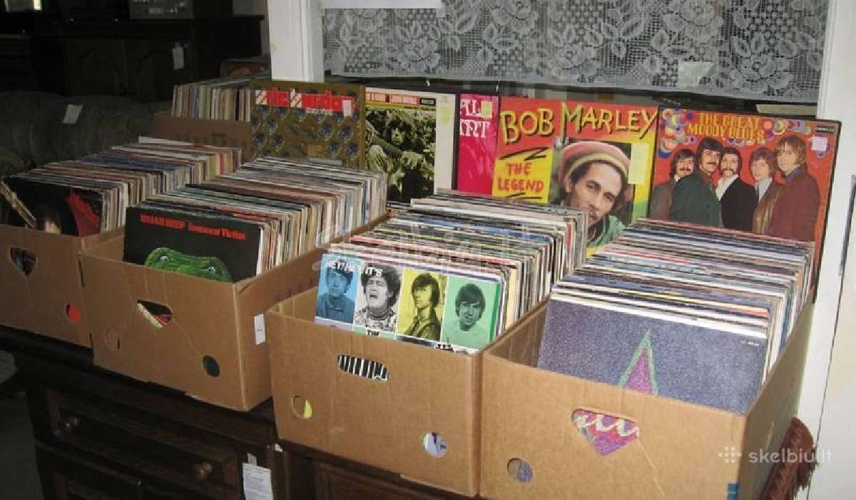 Parduodu daug vinilų