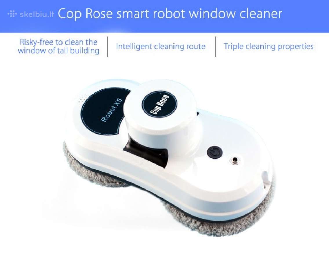 Hobot 2s kvadratinis su purškimu langu robotas new - nuotraukos Nr. 17
