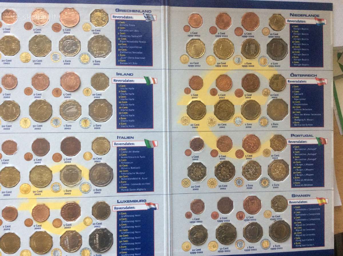 2002m Euru rinkinys 12 valstybiu - nuotraukos Nr. 3
