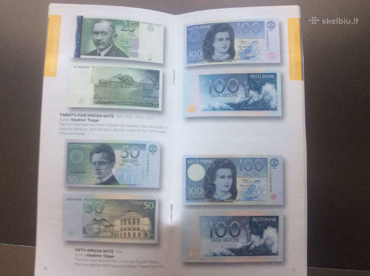 Estijos monetų ir banknotų katalogas - nuotraukos Nr. 2