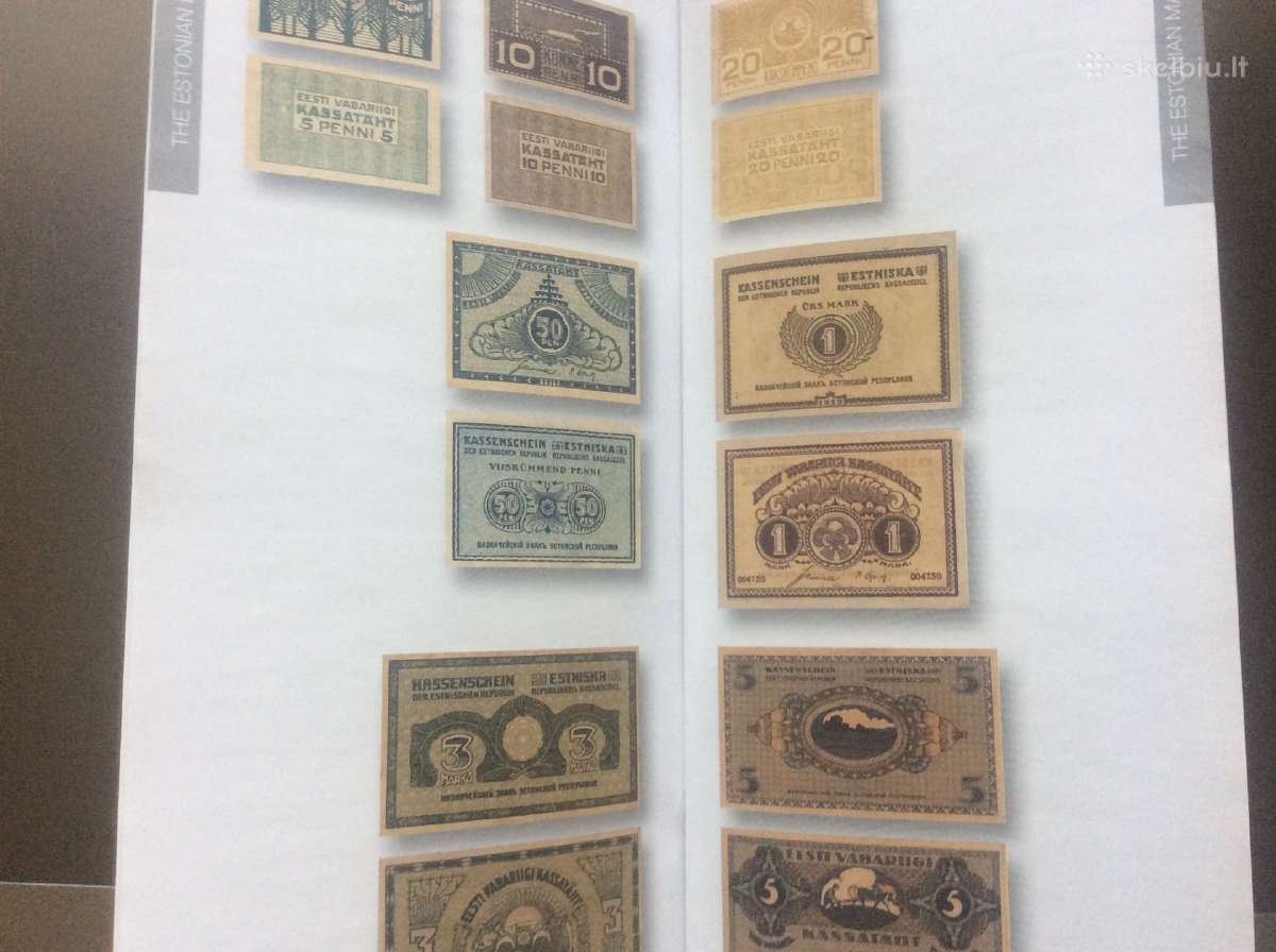 Estijos monetų ir banknotų katalogas - nuotraukos Nr. 4