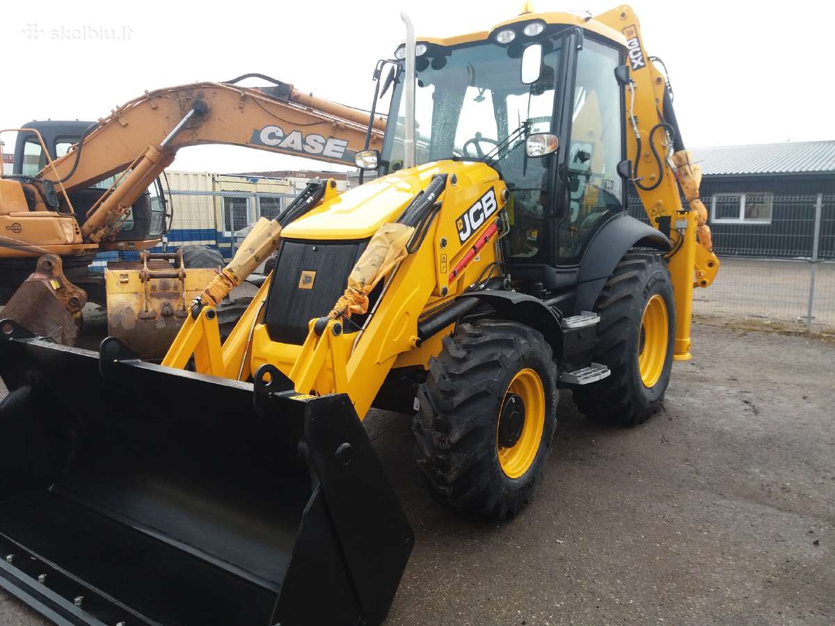 Ekskavatoriaus JCB 3cx nuoma - nuotraukos Nr. 2
