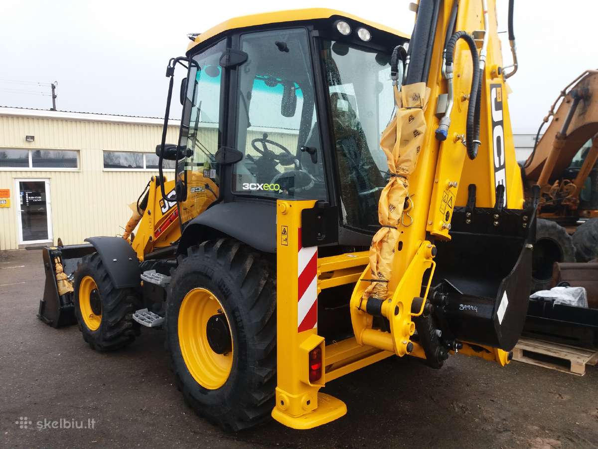 Ekskavatoriaus JCB 3cx nuoma - nuotraukos Nr. 7
