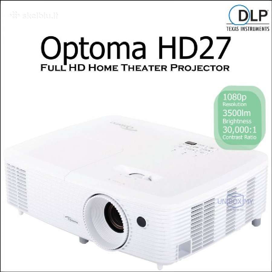 Optoma Gt500xr Shortdistance 4000 Lum projektorius - nuotraukos Nr. 6