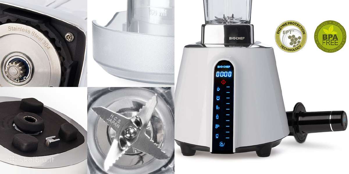 Zyle Galingas blenderis 1500/2200w naujas - nuotraukos Nr. 13