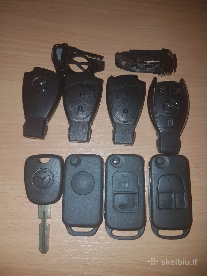Mercedes benz raktai korpusai raktas 8-616-96777 - nuotraukos Nr. 5