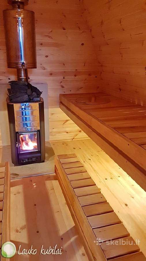 Lauko pirtis sauna - namukas 3m ilgio - nuotraukos Nr. 6