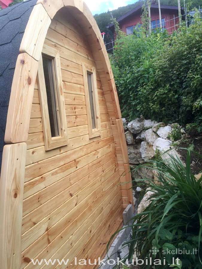 Lauko pirtis sauna - namukas 3m ilgio - nuotraukos Nr. 14