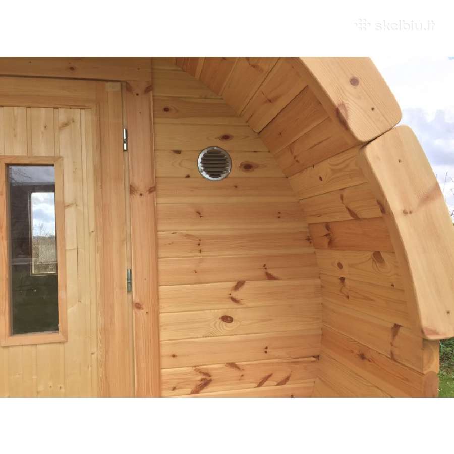 Apvali Lauko pirtis sauna - kubilas bačka 4,8m - nuotraukos Nr. 13