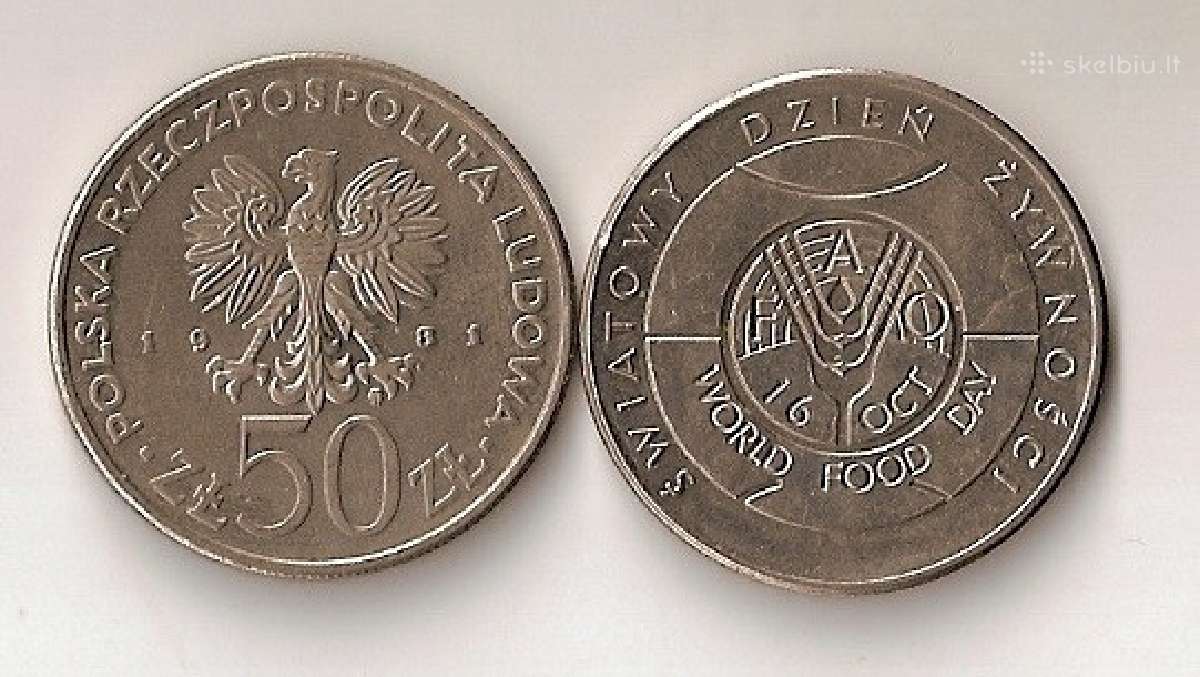 Lenkija 1981 50zl.swiatowy dzien zywnosci