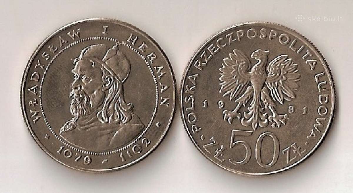 Lenkija 1981 50zl.wladyslaw I Herman