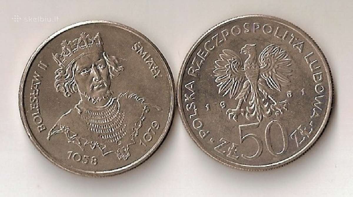 Lenkija 1981 50zl Boleslaw II Smialy
