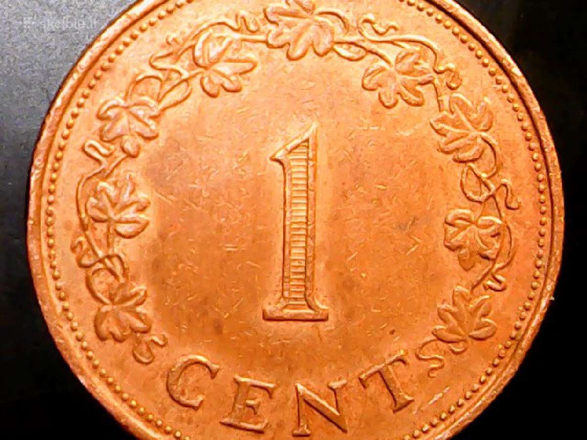 Malta 1 centas.1972/1977 - nuotraukos Nr. 3