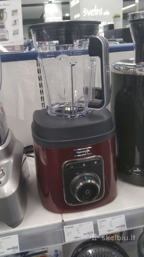 Blenderis Zyle Zy858bl 2l 2200w red naujas - nuotraukos Nr. 15
