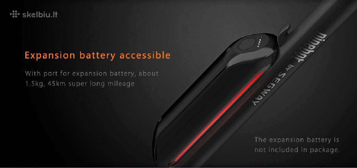 Xiaomi Scooter 4 Lite (2nd Gen) paspirtukas nauja - nuotraukos Nr. 19