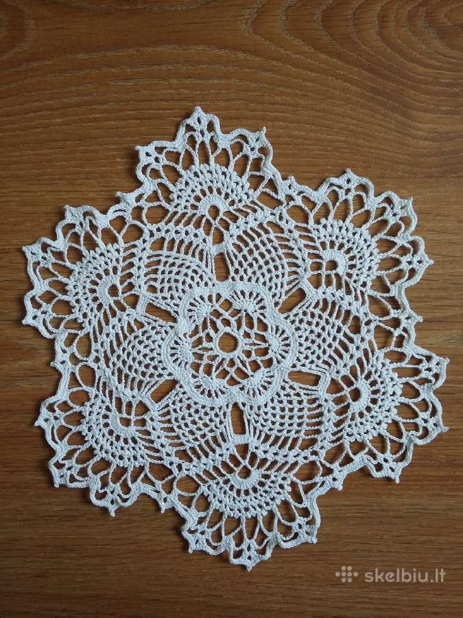 Nertos servetėlės. Skersmuo 30 cm - nuotraukos Nr. 8