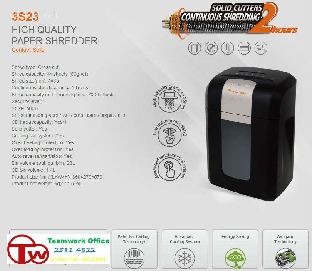 Hsm Shredstar X5 pjaustykle dokumentu smulkintuvas - nuotraukos Nr. 7