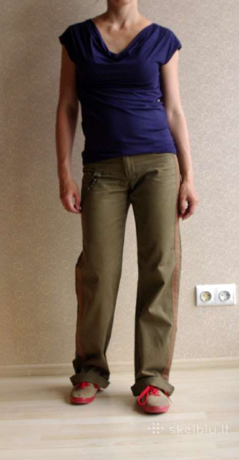 Chaki kelnės Only Jeans 32