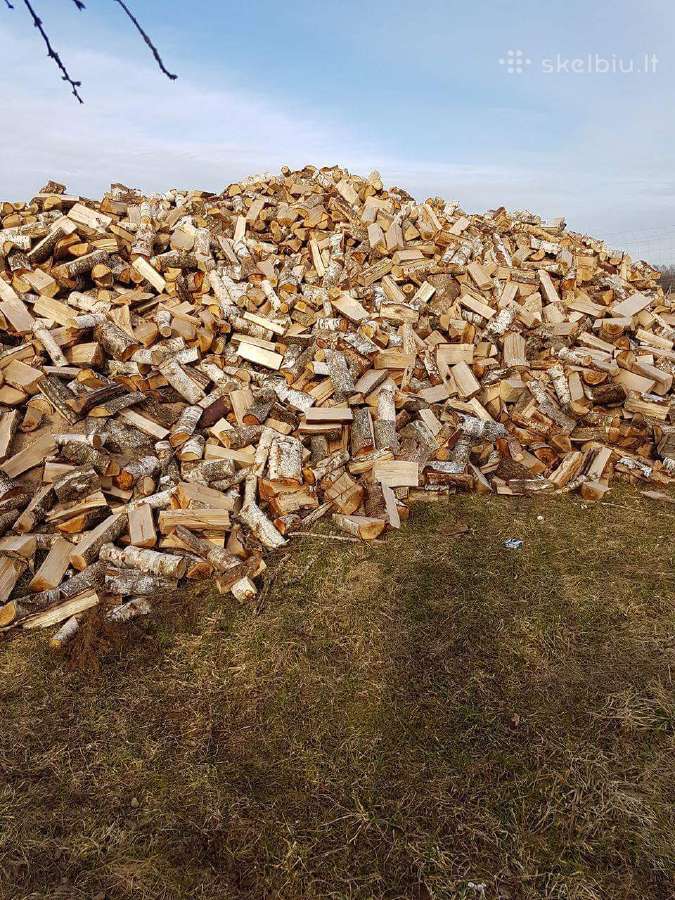 Pigios ivairių rušių skaldytos malkos - nuotraukos Nr. 5