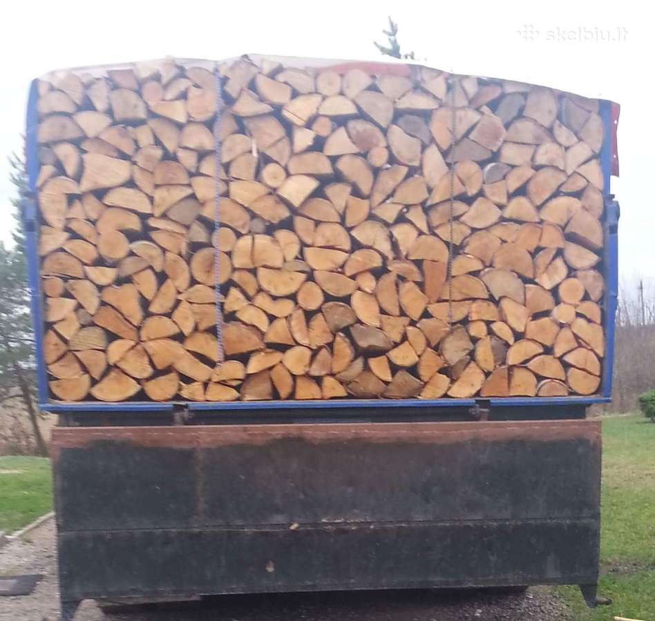 Pigios ivairių rušių skaldytos malkos - nuotraukos Nr. 6