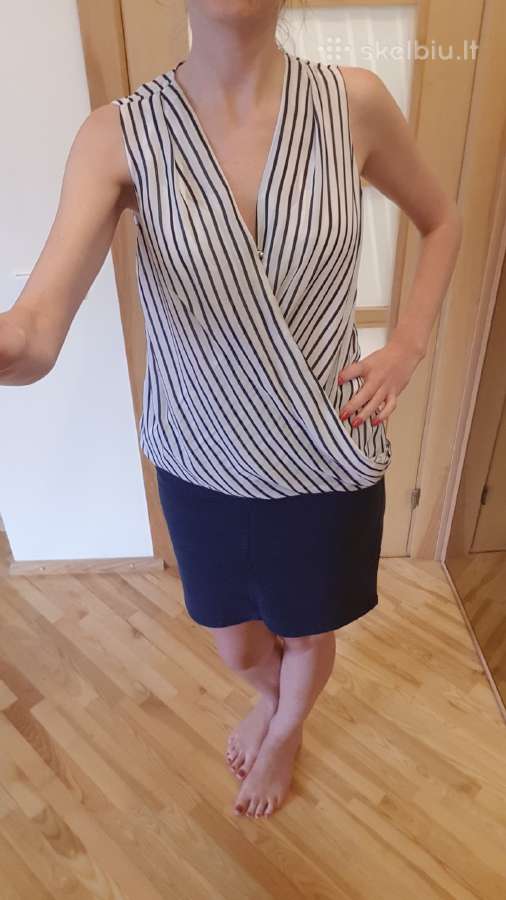 Dryžuota vasarinė H&m palaidinė | Skelbiu.lt Dryžuota vasarinė H&m palaidinė