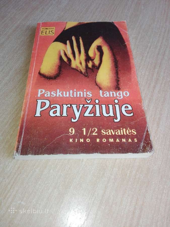 Robertas Elis - Paskutinis tango Paryžiuje | Skelbiu.lt Robertas Elis - Paskutinis tango Paryžiuje