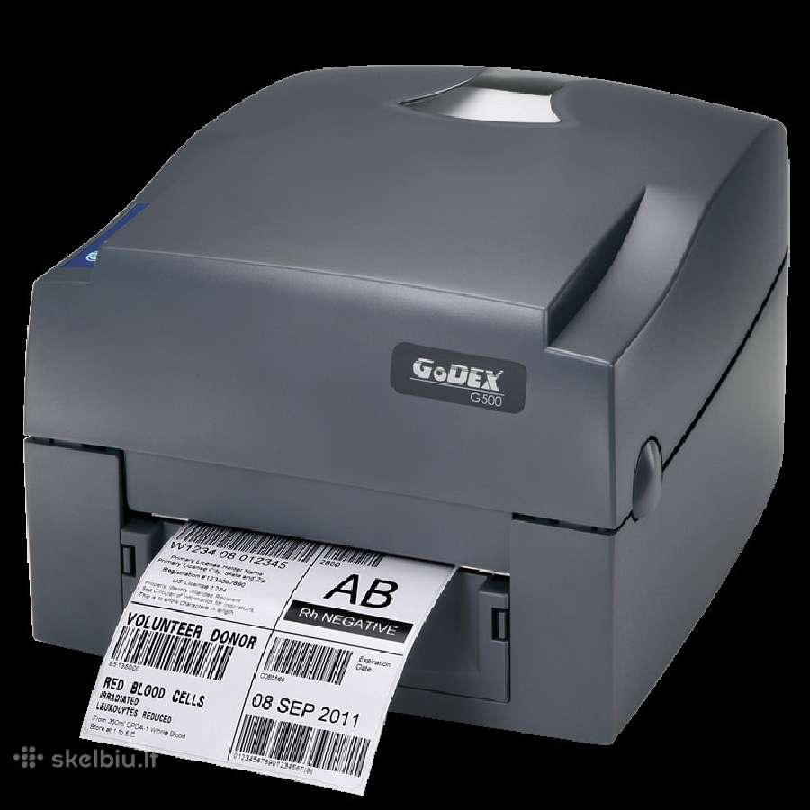 Spausdintuvas Godex G500, Dt4x Tsc Te200, Te210 | Skelbiu.lt Spausdintuvas Godex G500, Dt4x Tsc Te200, Te210