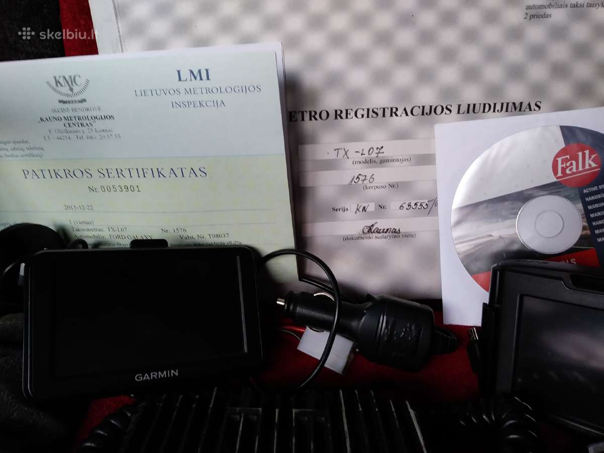 Taksį įranga,dokumentac.skirta-taksisto darbui ! - nuotraukos Nr. 13