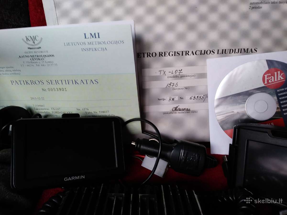 Taksį įranga,dokumentac.skirta-taksisto darbui ! - nuotraukos Nr. 20