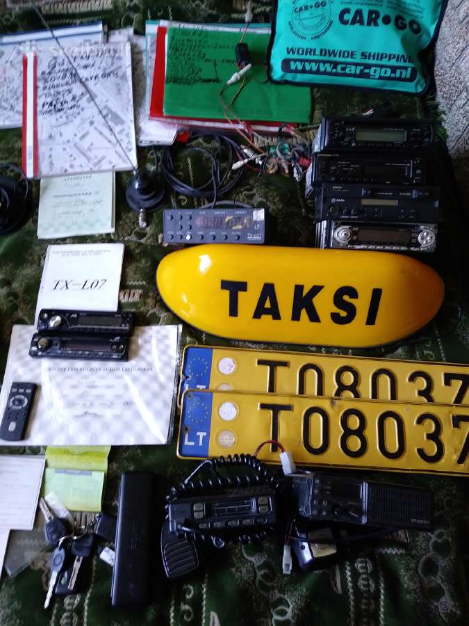Taksį įranga,dokumentac.skirta-taksisto darbui ! - nuotraukos Nr. 7