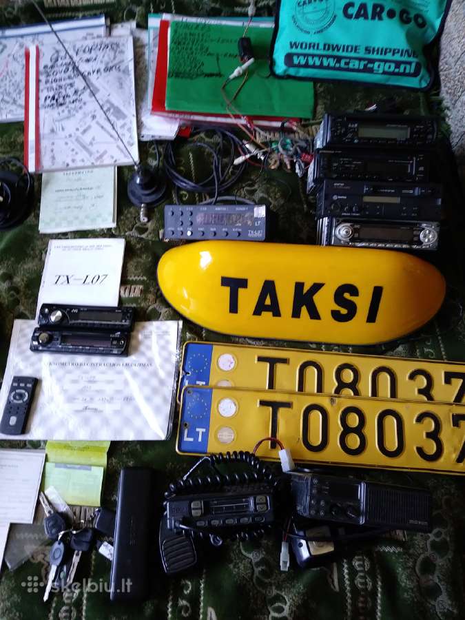 Taksį įranga,dokumentac.skirta-taksisto darbui ! - nuotraukos Nr. 6