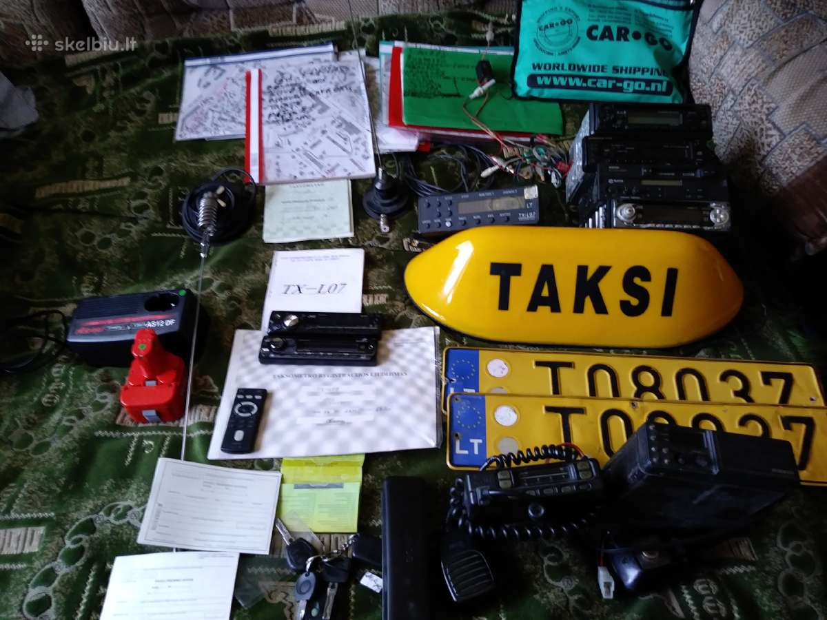 Taksį įranga,dokumentac.skirta-taksisto darbui ! | Skelbiu.lt Taksį įranga,dokumentac.skirta-taksisto darbui !