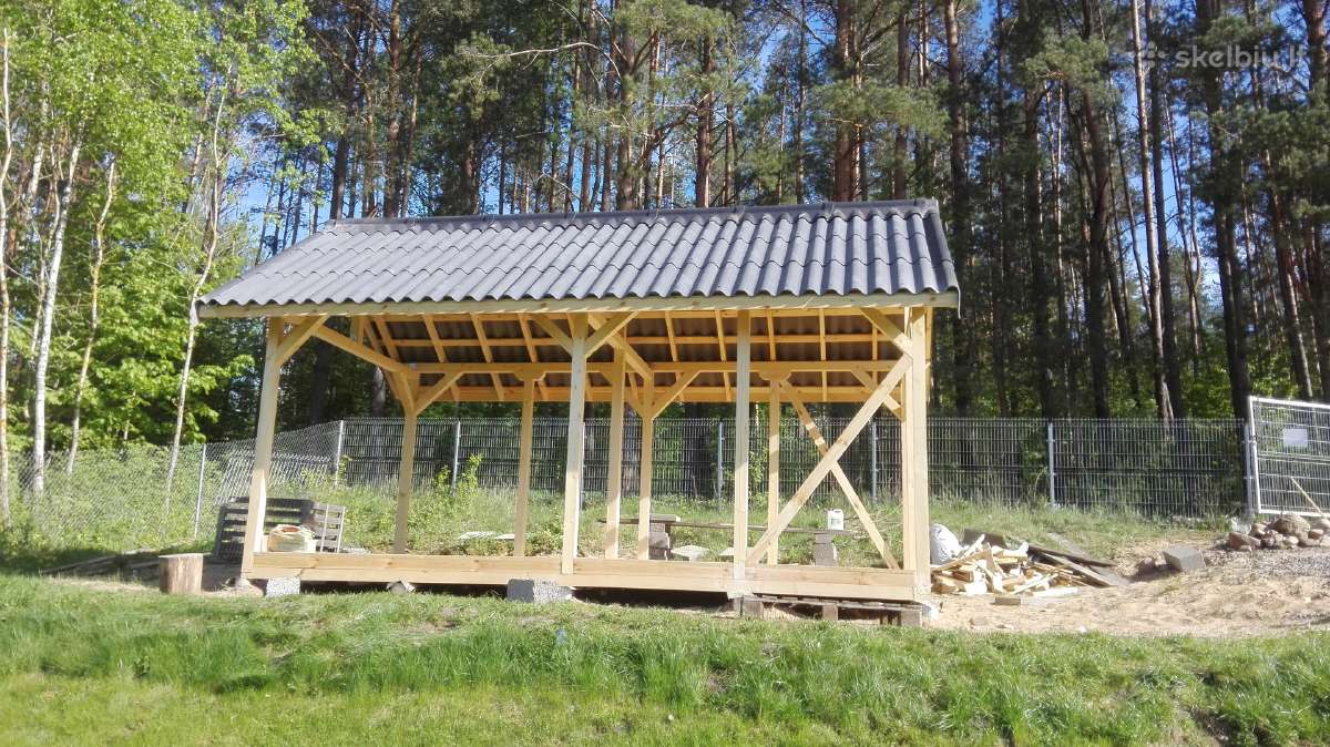 Karkasinė statyba - nuotraukos Nr. 24
