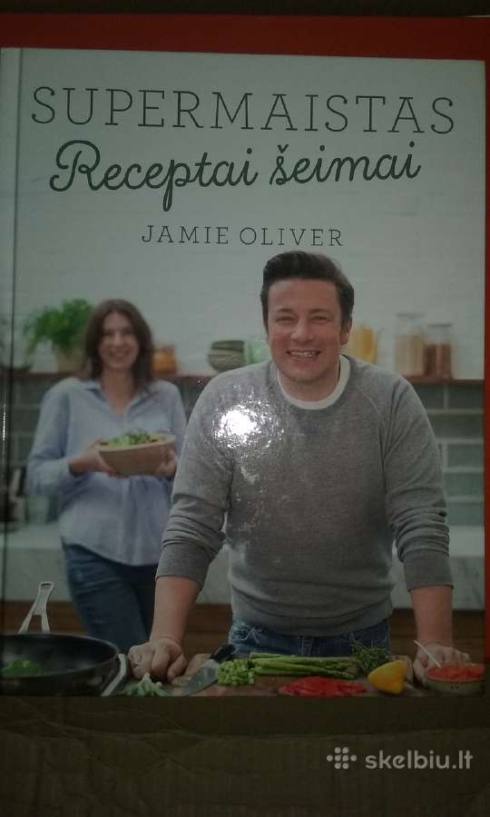 Parduodu Oliver Jamies Supermaistas receptai šeima