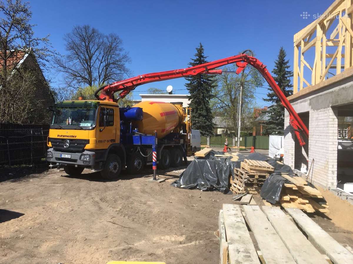 Betono siurblio 24m,26m,28m,31m,38m paslaugos - nuotraukos Nr. 21